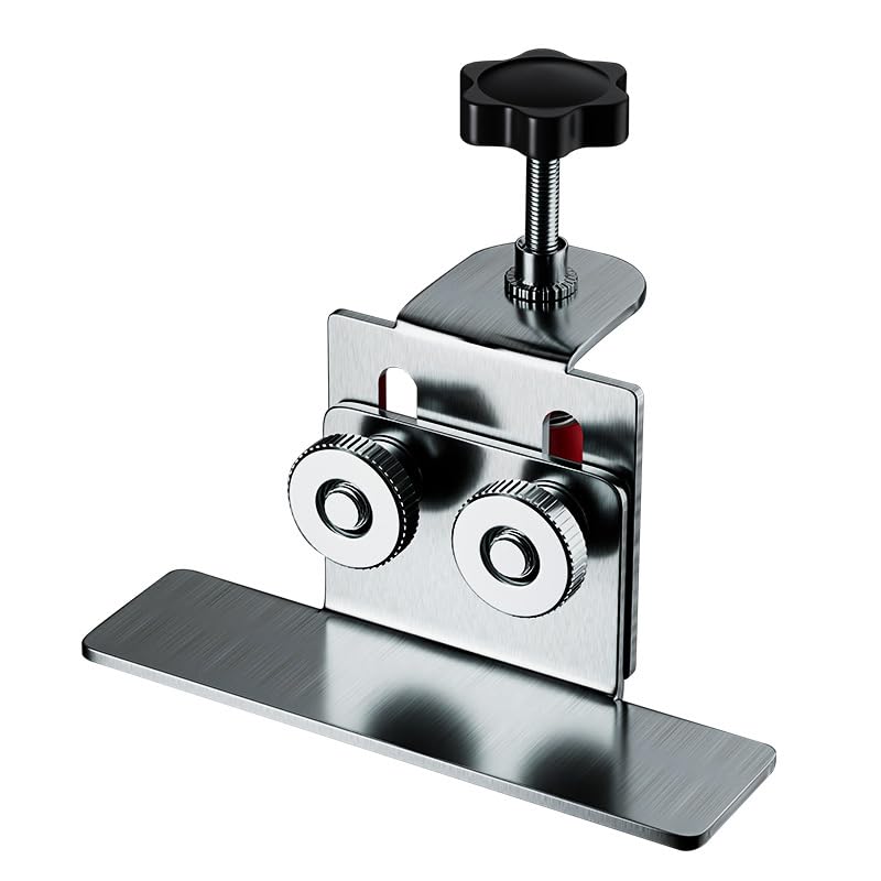 Serplex Floor Cabinets Frame Install Clamp, Cabinet Door Mounting Support Stainless Steel Support Arm Multipurpose Cabinet Door Mounting Jig for Hidden Door Install Serplex Floor Cabinets Frame Install Clamp, Cabinet Door Mounting Support Stainless Steel Support Arm Multipurpose Cabinet Door Mounting Jig for Hidden Door Install